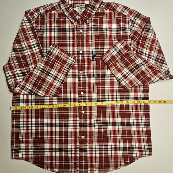 Disney Parks Authentic Mens Long Sleeves Dress Shirt Seamless Pocket w/ Buttons - Picture 7 of 9